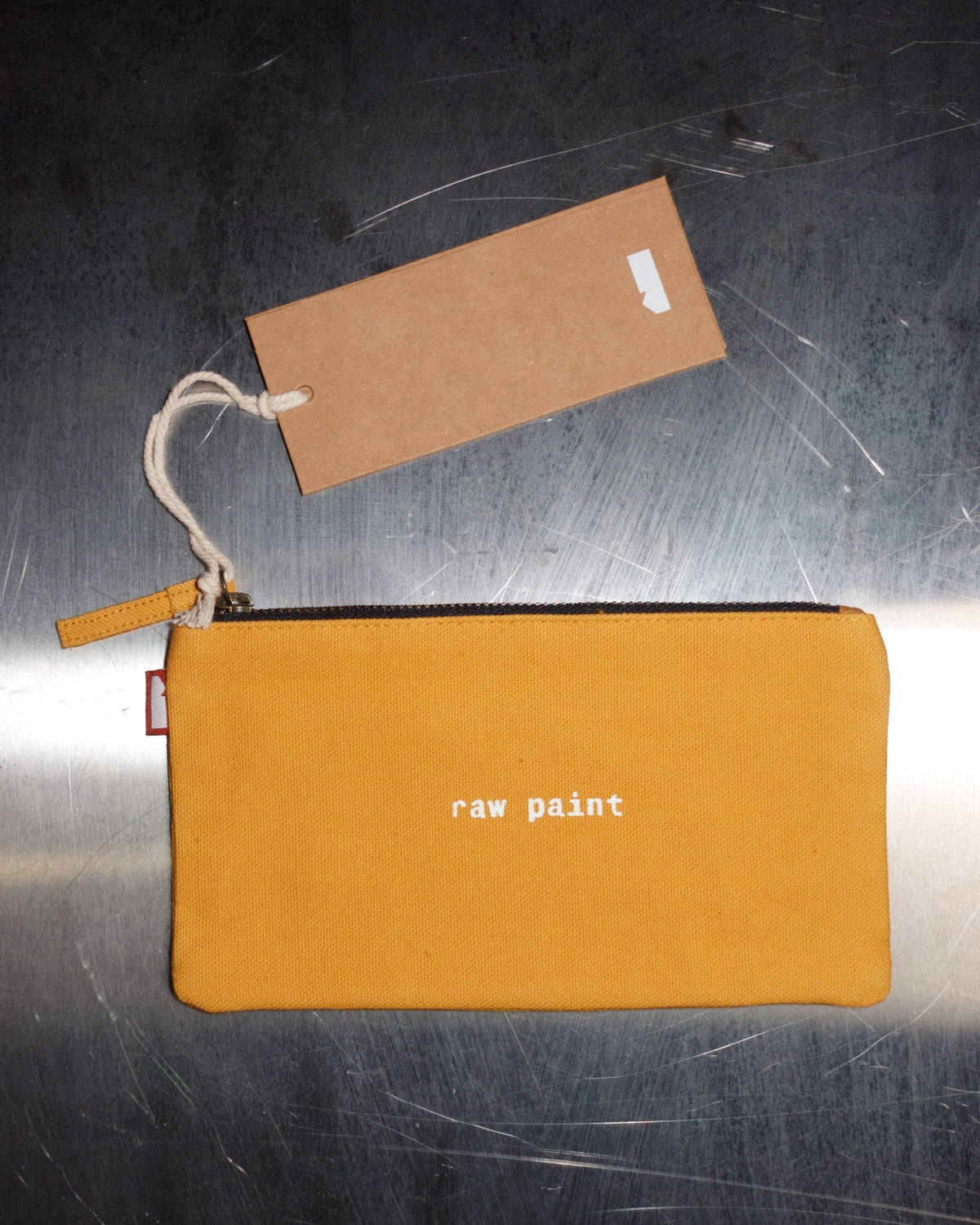 everything pouch – raw paint