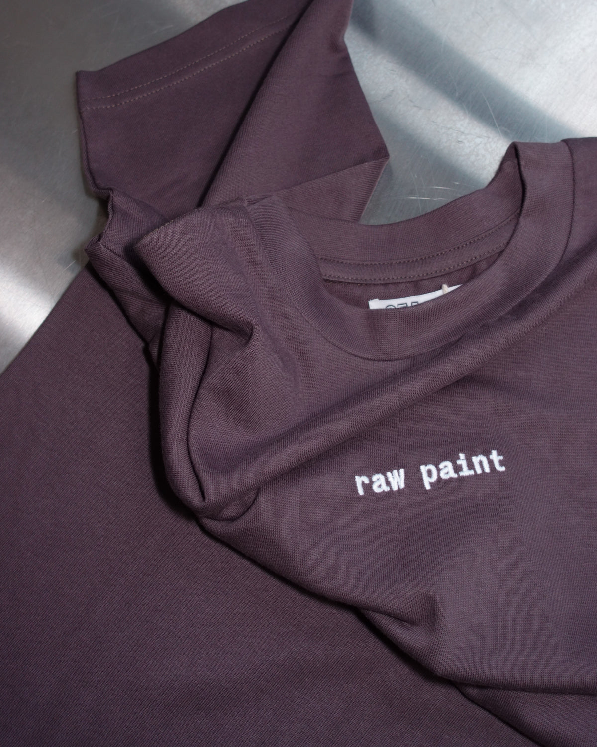 raw paint t-shirt
