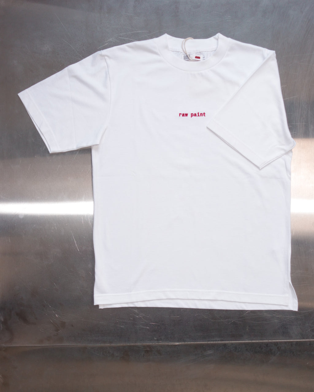 raw paint t-shirt