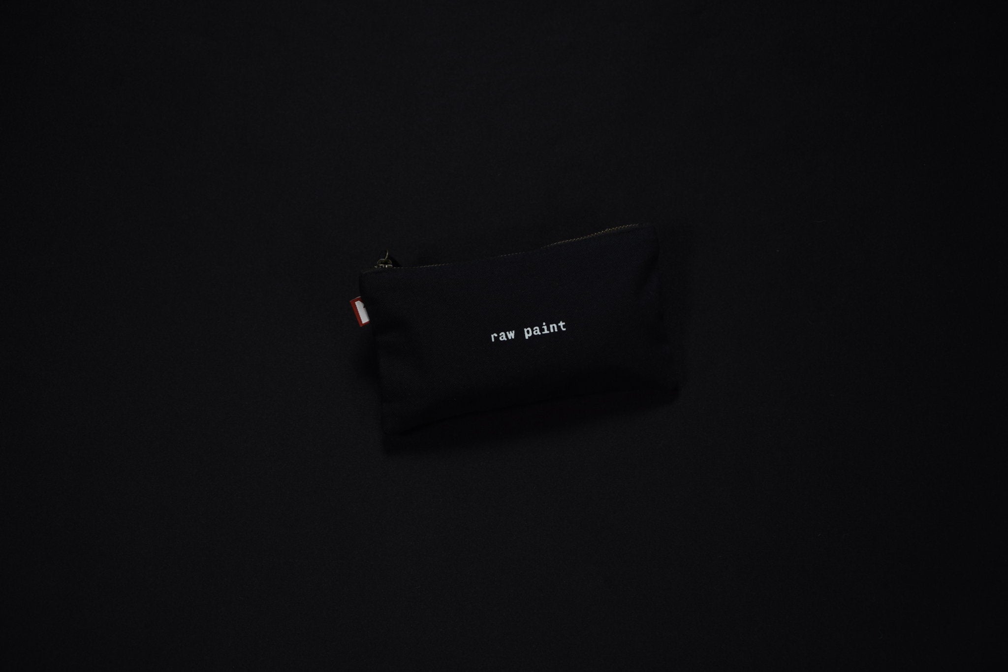 everything pouch – raw paint